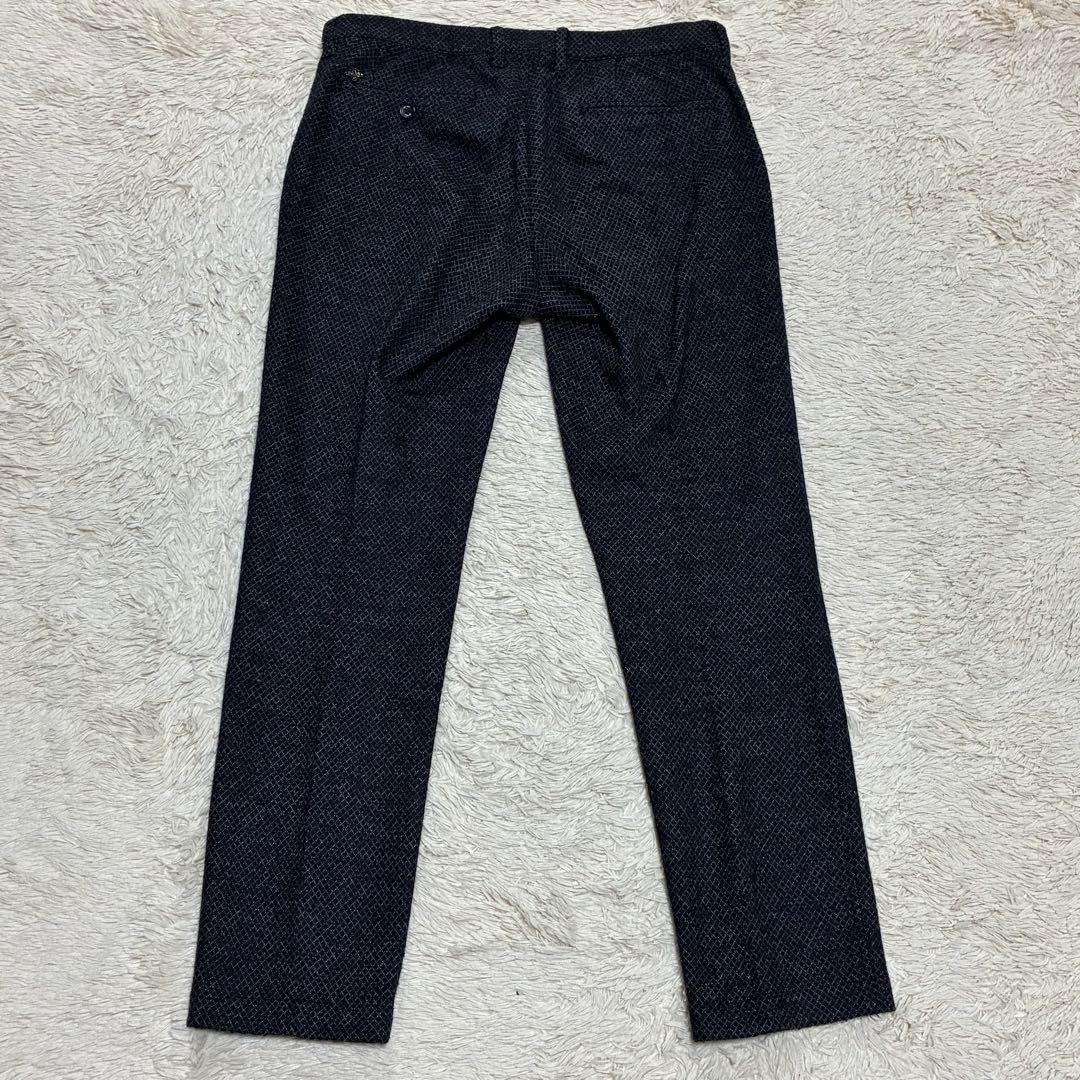 G-Stage 【秋冬】 紺 格子柄 トラベル アンコン ジャケット パンツ