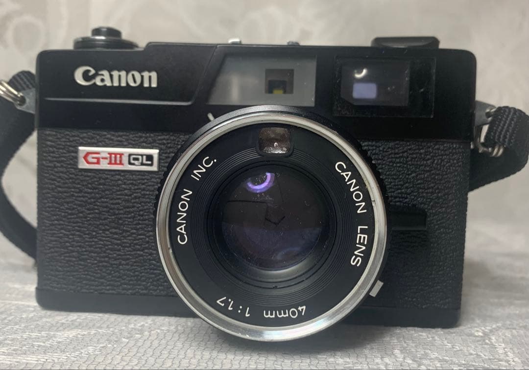 キャノン CANONET Giii QL17 レンジファインダー　ブラック