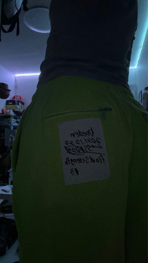 BEEDEN スウェットパンツ 緑