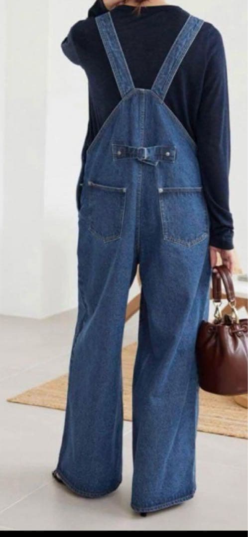 『美品』SLOBE IENA LE DENIM バギーオーバーオール