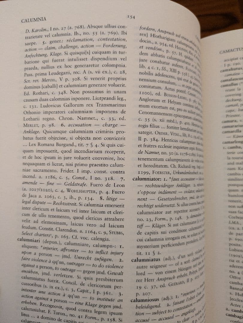 中世ラテン語辞典 ニーマイヤー著　２巻