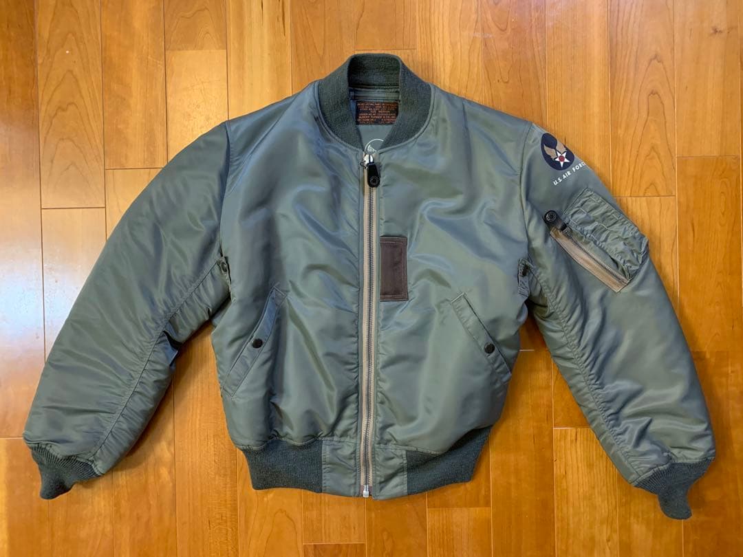 バズリクソンズ　MA-1 アルバートターナー　Mサイズ　セージグリーン