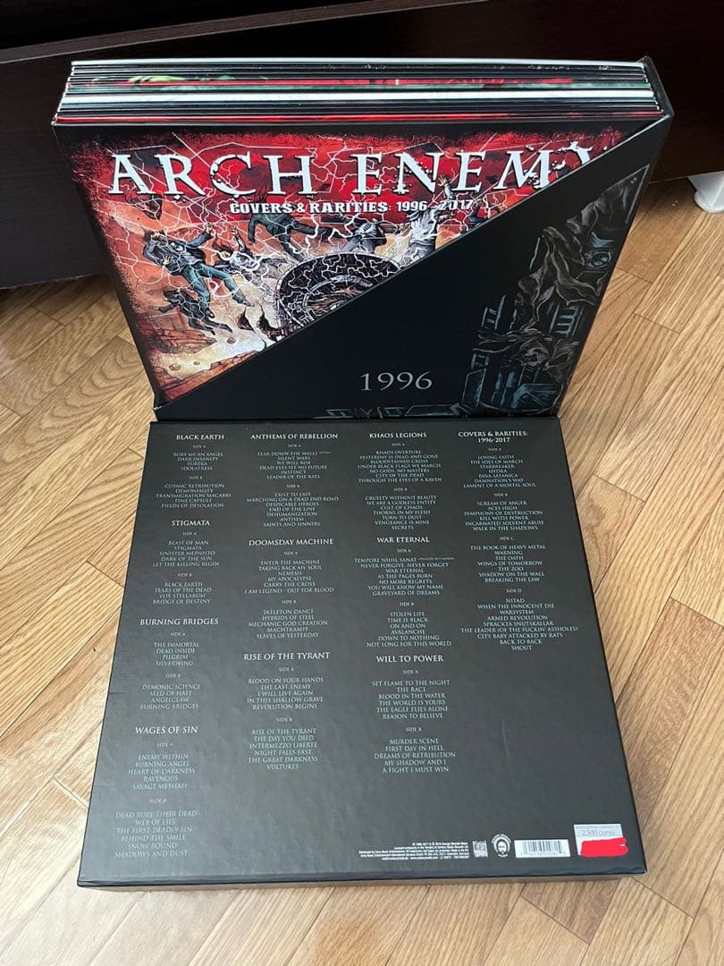 ARCH ENEMY 1996-2017 LPレコードBOX アーチエネミー