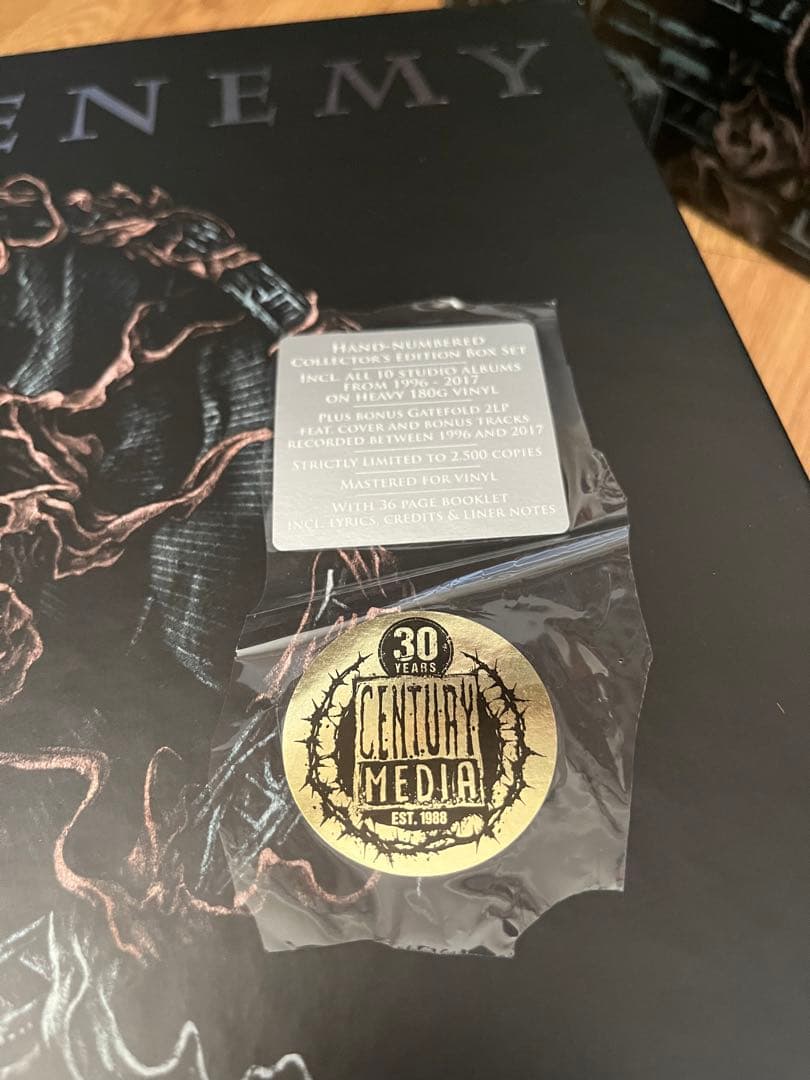 ARCH ENEMY 1996-2017 LPレコードBOX アーチエネミー