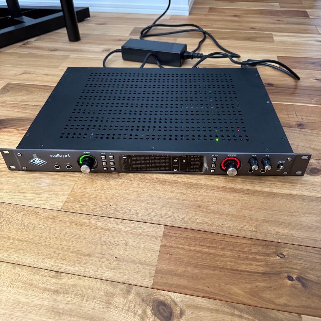 【オーディオインターフェイス】Universal Audio Apollo x8