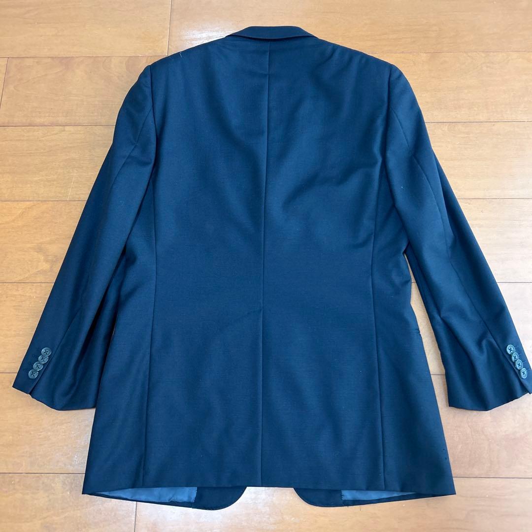 sale! GUCCI♪ カシミヤ混 ネイビー スーツ パンツ付き S 46