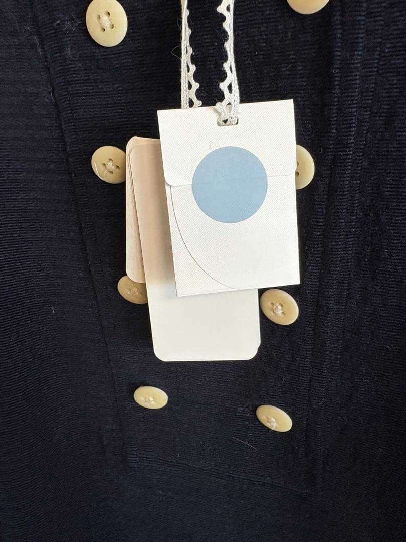 ミナペルホネン tambourine タンバリンワンピース ネイビー　120cm