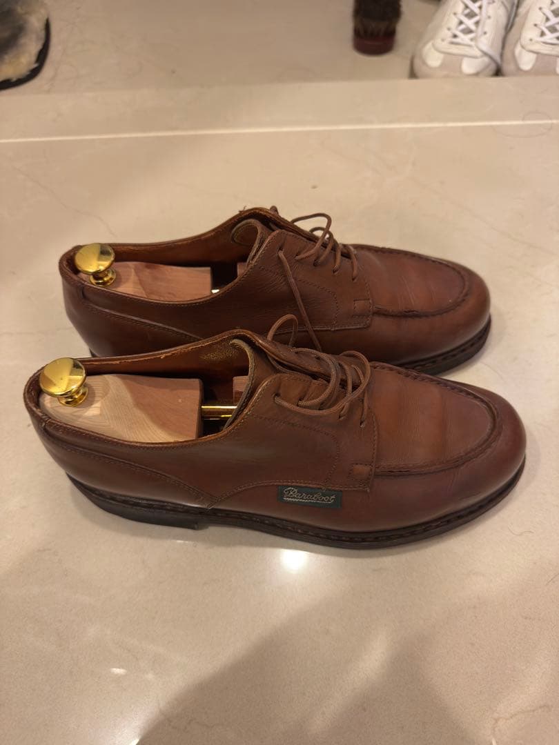 【美品】【デカタグ】Paraboot Chambord UK7.0 シャンボード