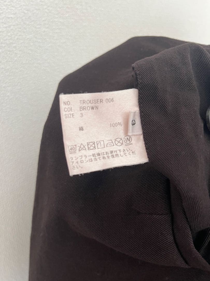 【美品】HEUGN TROUSER006