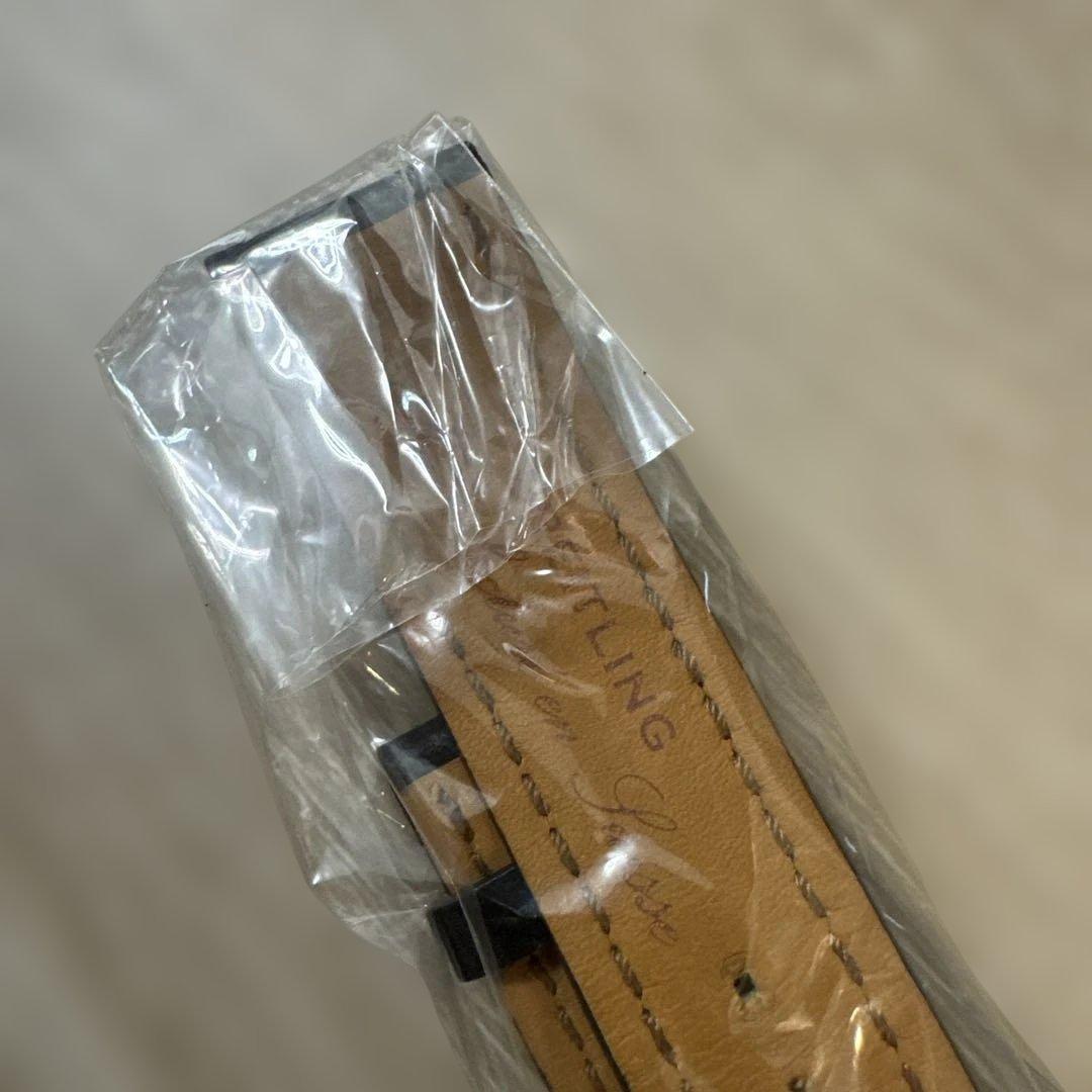 ブライトリング レザーベルト ブラックBREITLING 黒22-20 120