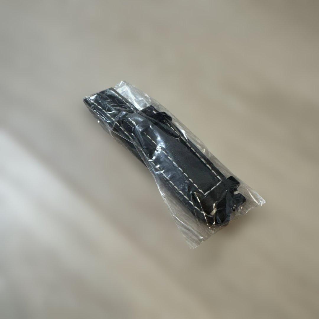 ブライトリング レザーベルト ブラックBREITLING 黒22-20 120