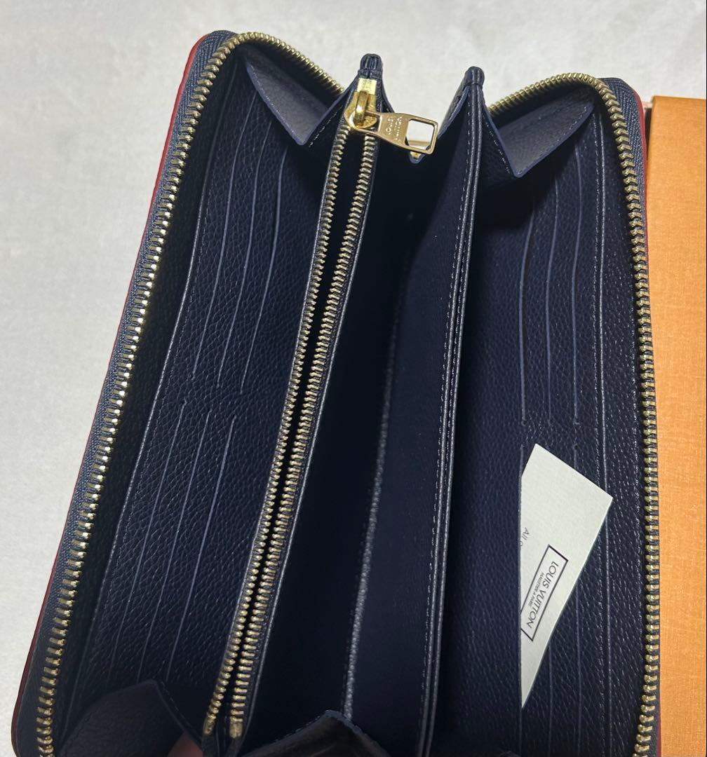 ルイ・ヴィトン長財布 モノグラム・アンプラント ジッピーウォレット
