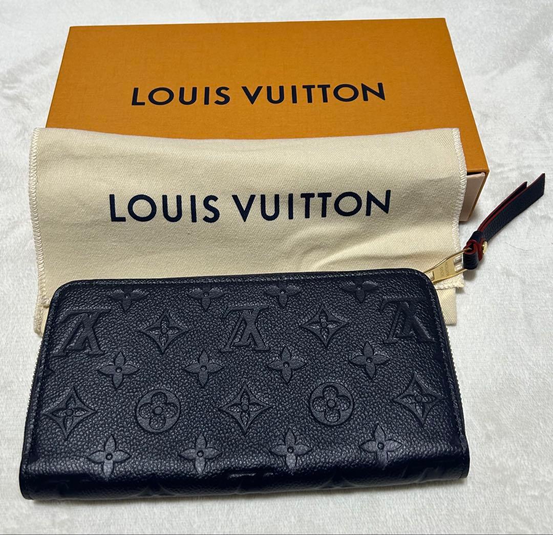 ルイ・ヴィトン長財布 モノグラム・アンプラント ジッピーウォレット
