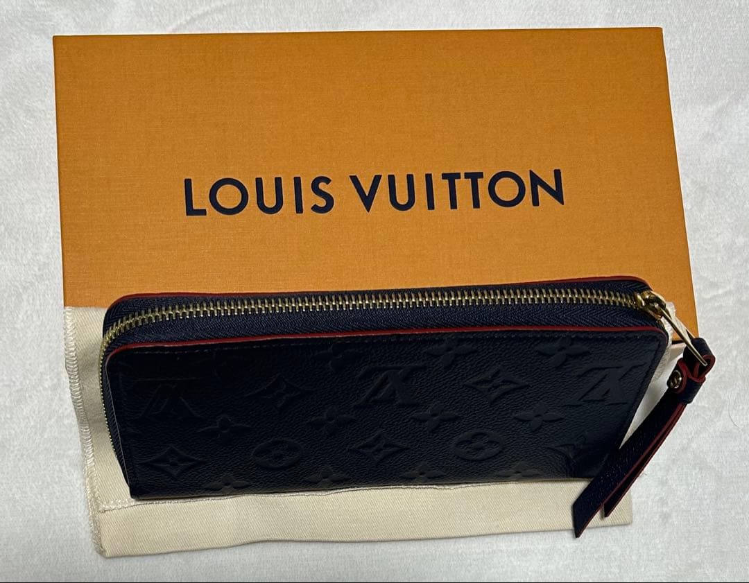 ルイ・ヴィトン長財布 モノグラム・アンプラント ジッピーウォレット