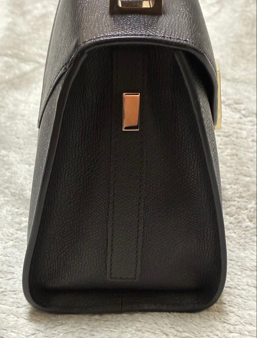 【極美品】Valextra ヴァレクストラ イジィデ ミニ ブラック