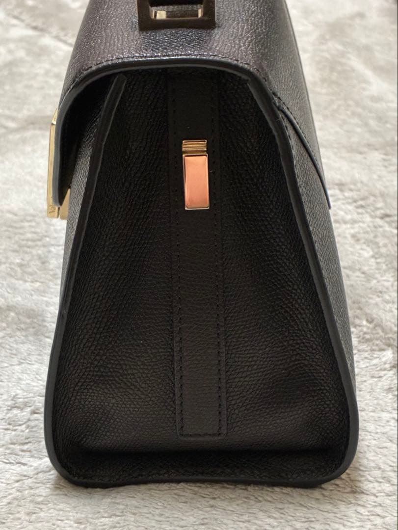 【極美品】Valextra ヴァレクストラ イジィデ ミニ ブラック