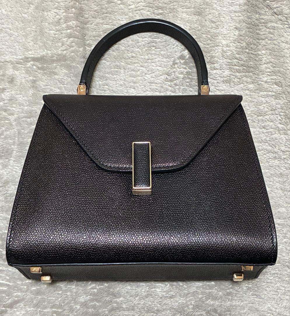 【極美品】Valextra ヴァレクストラ イジィデ ミニ ブラック