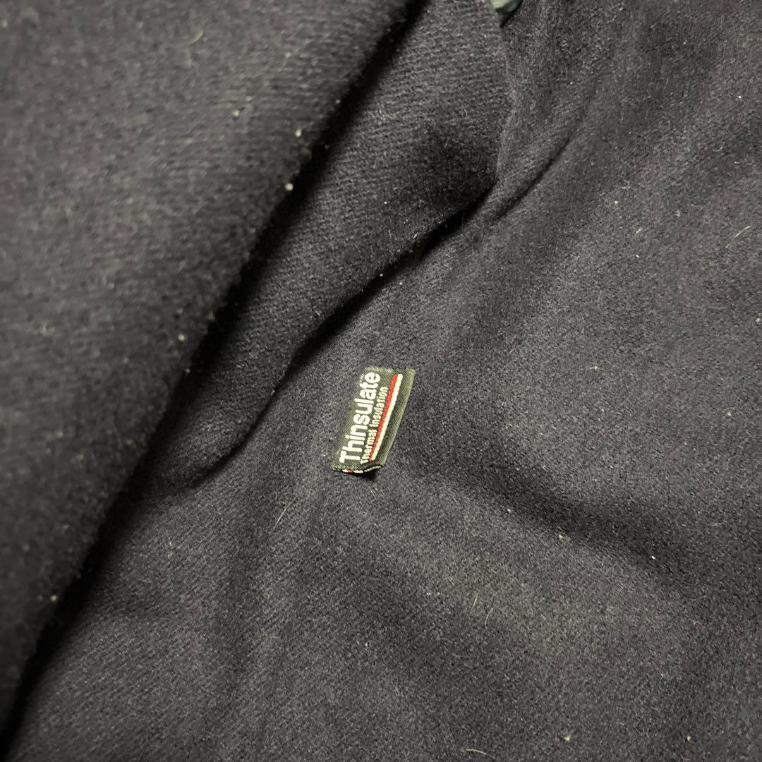 80~90's LLBEAN ブラックウォッチダッフルコート ウールコートラルフ