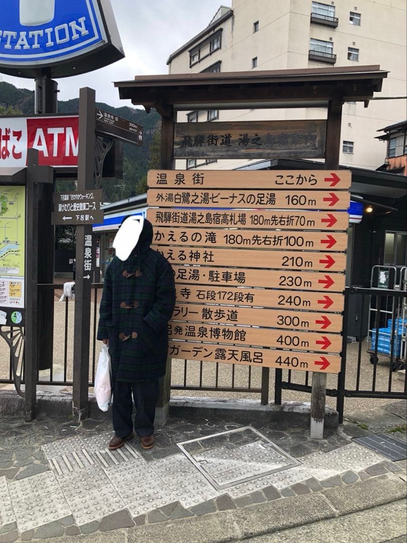 80~90's LLBEAN ブラックウォッチダッフルコート ウールコートラルフ