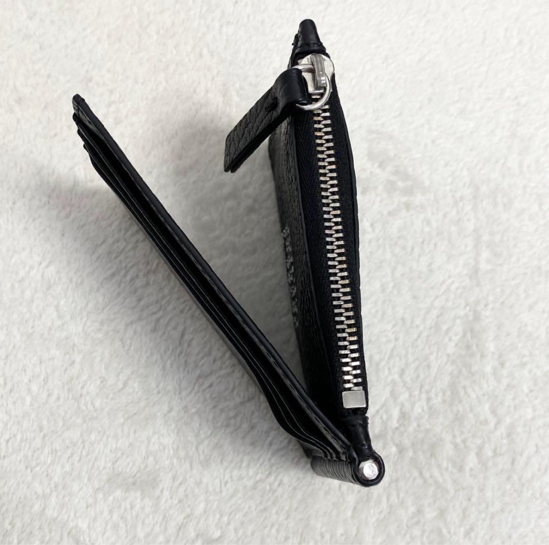 【美品】メゾンマルジェラ マネークリップ 小銭入れ 二つ折り財布 カードケース