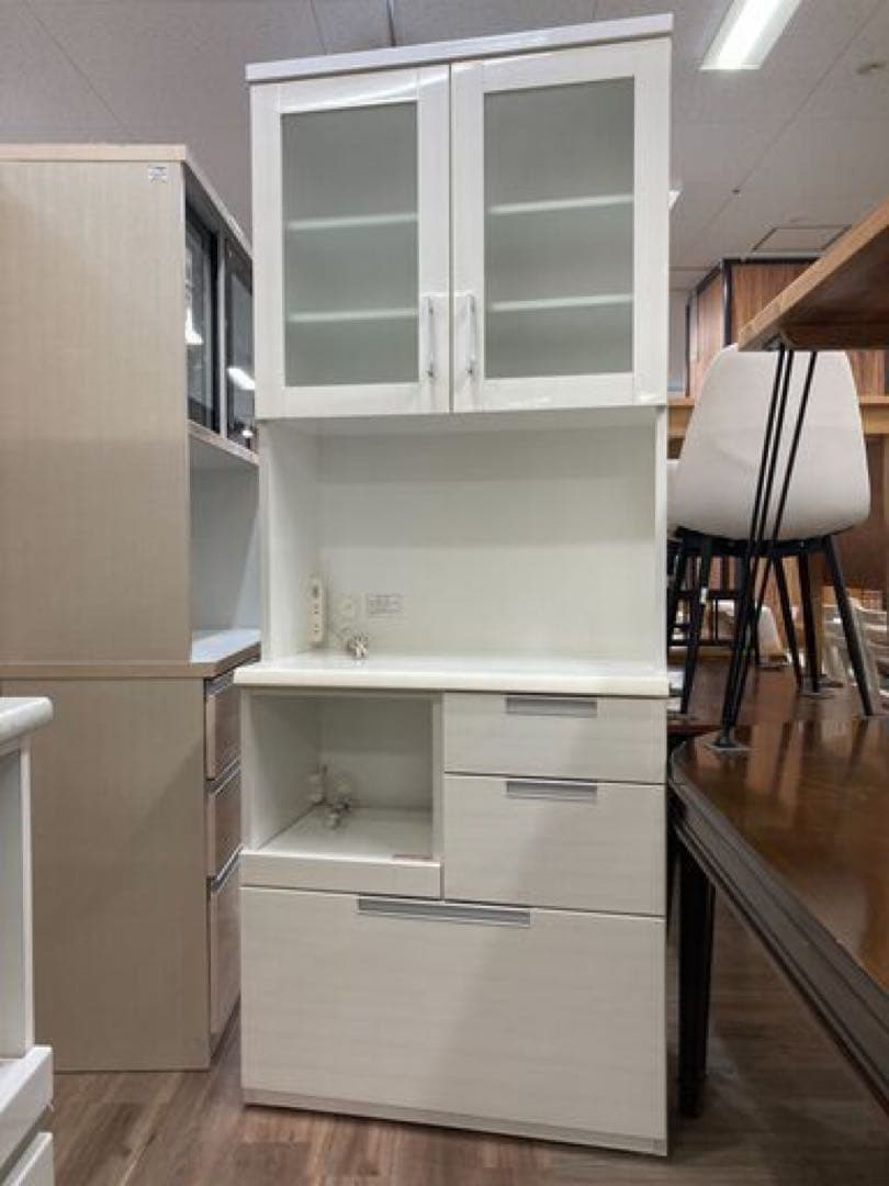 【なぎ】他の方の購入不可です。 ニトリ　キッチンボード　ダリア80