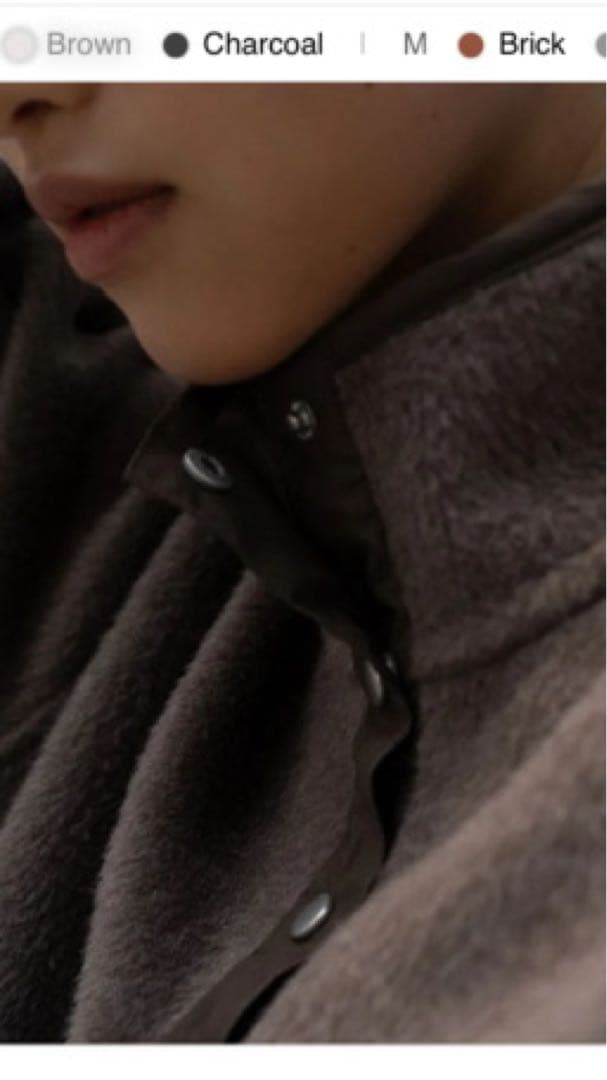 Nap Himalayas Fleece Jumper ブラウン　OHOTORO