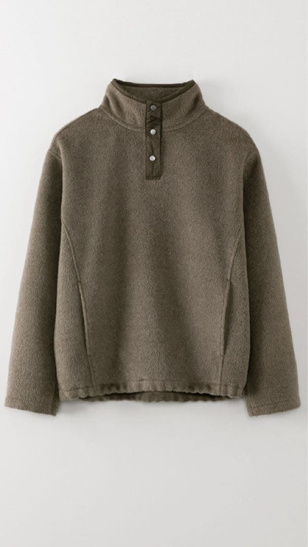 Nap Himalayas Fleece Jumper ブラウン　OHOTORO