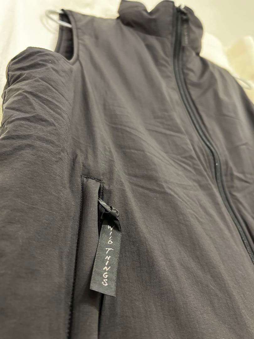 【美品】WILDTHINGS × UR モンスターベスト　ブラックM