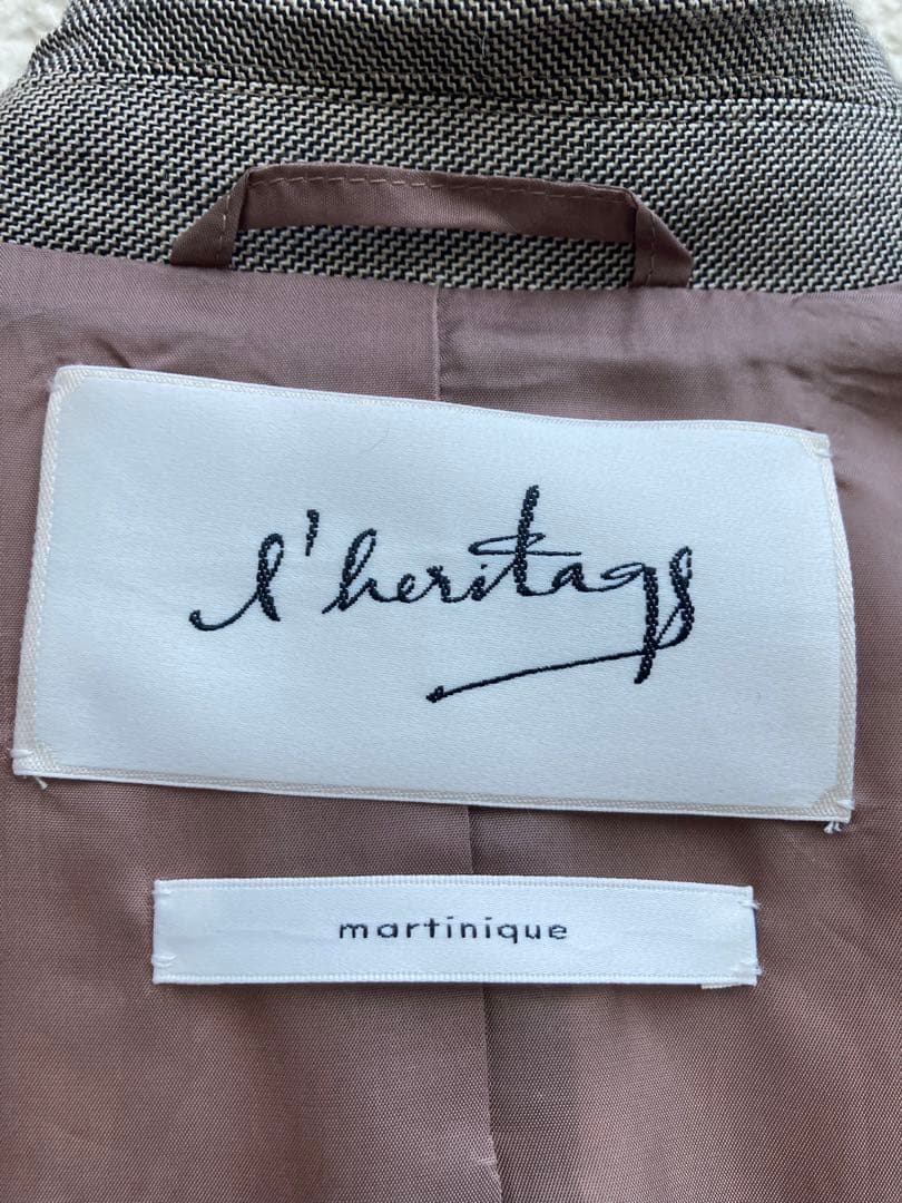 レリタージュ(マルティニーク)テーラードチェスターコート