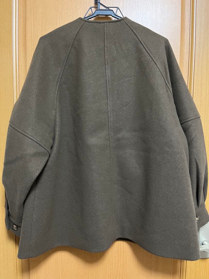 hinari ウェーブデザインミドルコート