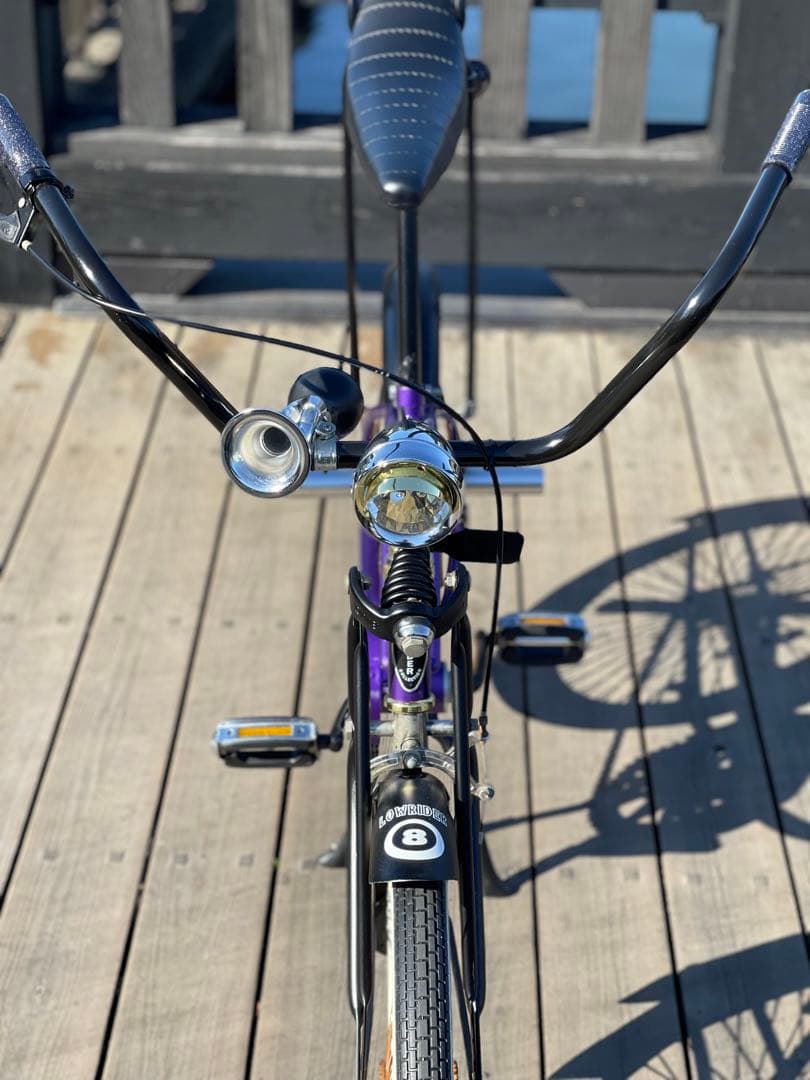 20インチ ローチャリ ローライダー lowrider 紫 ムラサキ ビークル