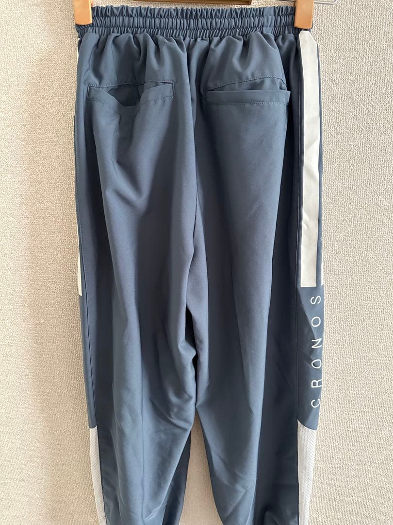 CRONOS ジョガーパンツ サイドストライプ