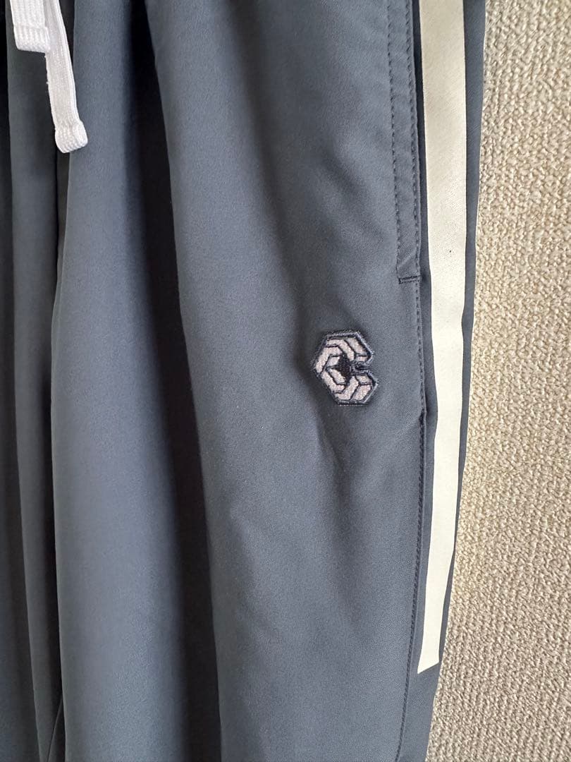 CRONOS ジョガーパンツ サイドストライプ