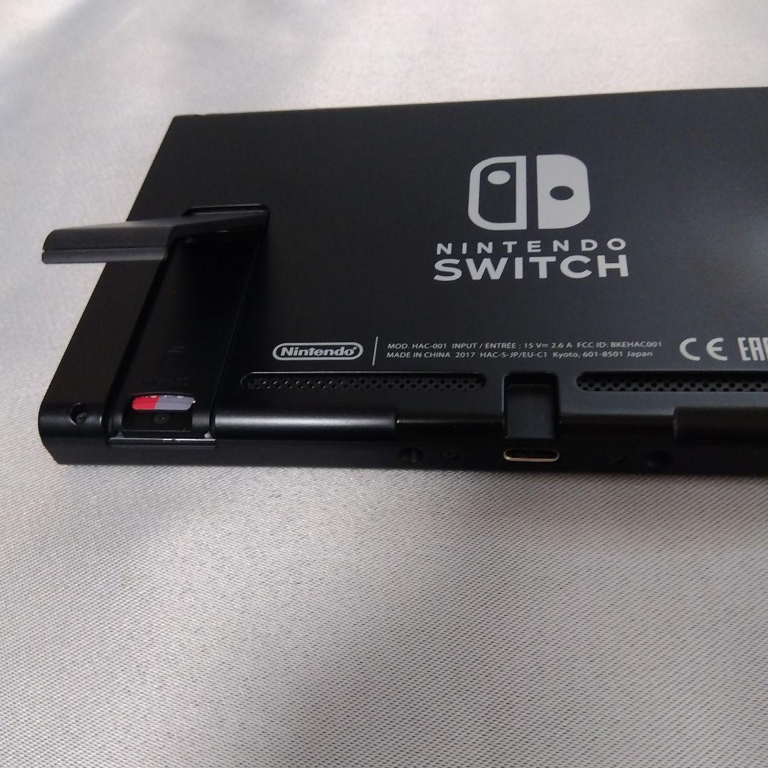 Nintendo Switch 本体 グレー 付属品完備 ケースとmSDカード付