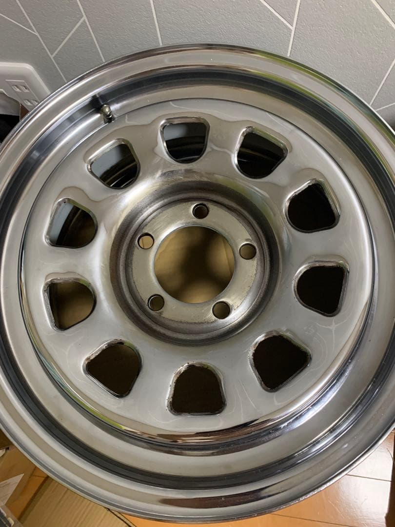 ♦︎メッキスチールホイール　PCD114.3-5H♦︎【手渡し可能】