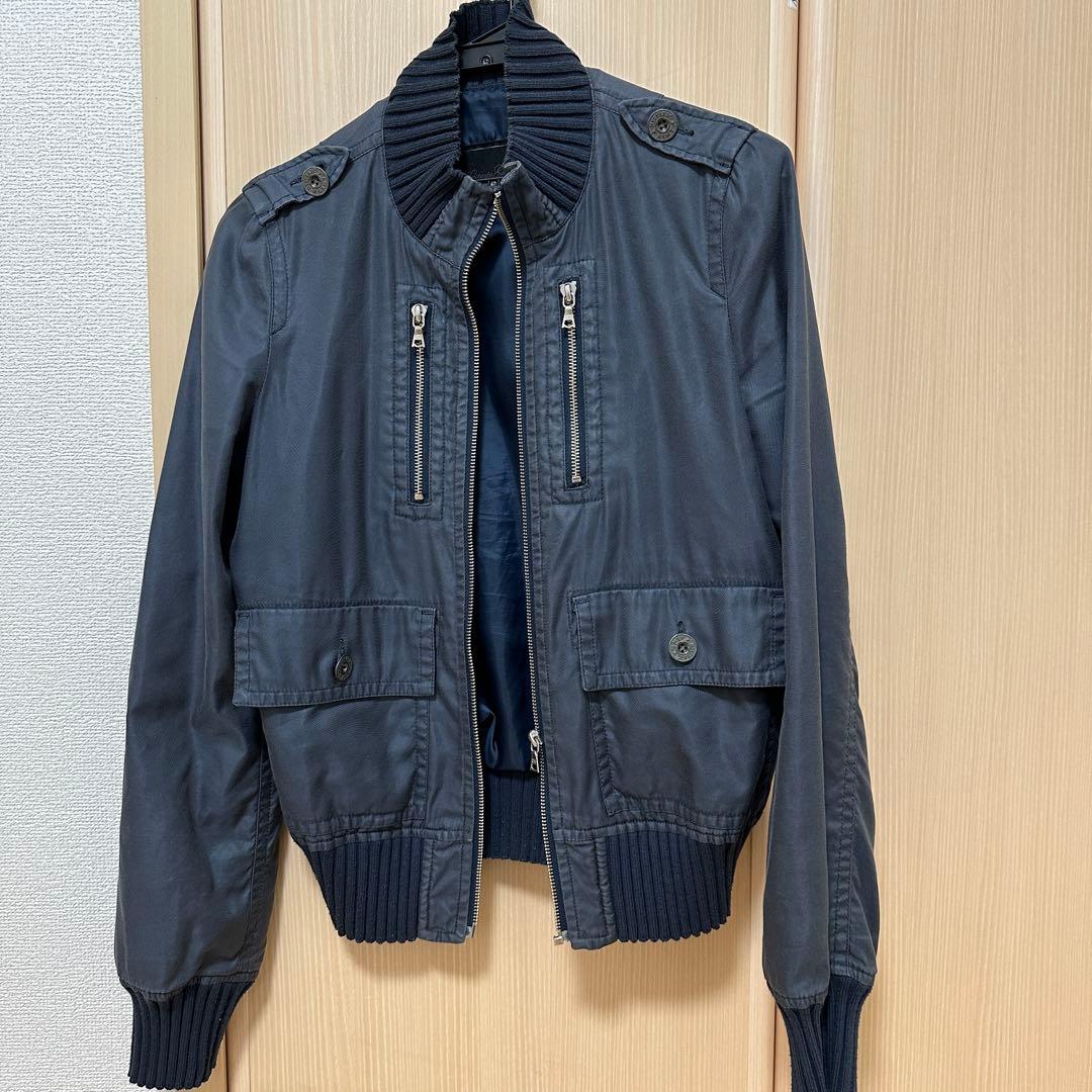 HYSTERIC GLAMOUR 刺繍ブルゾン ライダース