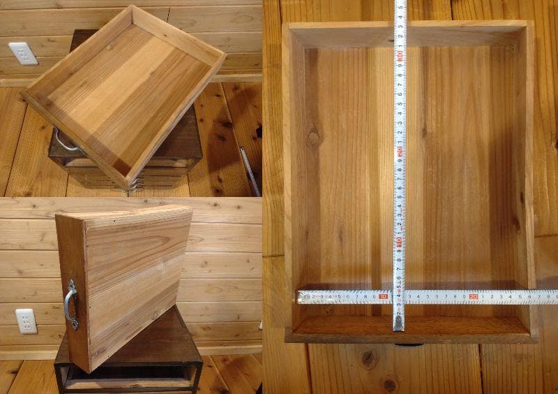 昭和レトロ３点セット　スツール　5段小引出し　ちゃぶ台　無垢材　小道具　民具