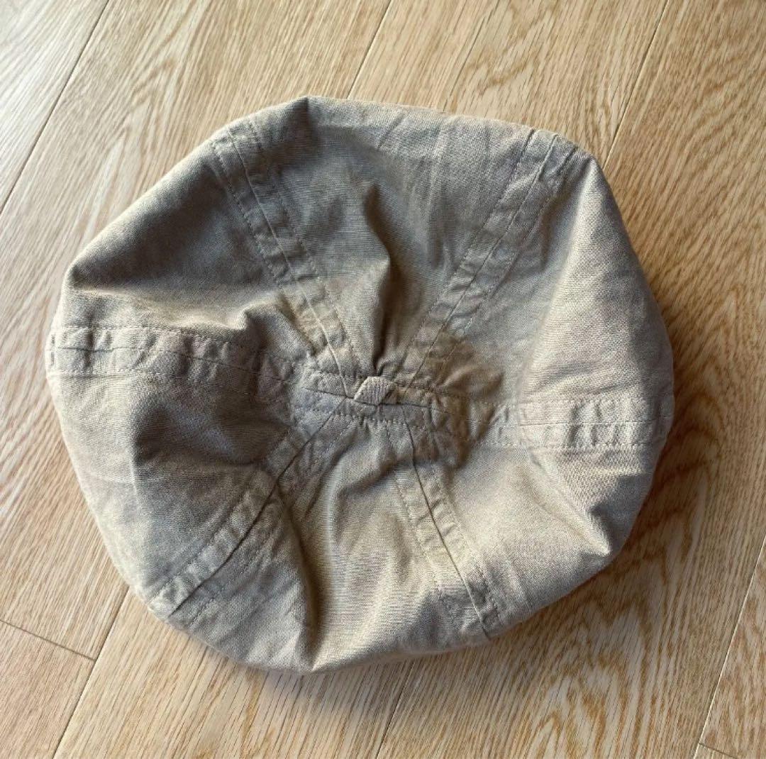 未使用　ポータークラシック　ベレー帽　ハンチング　キャスケット　帽子　ベージュ