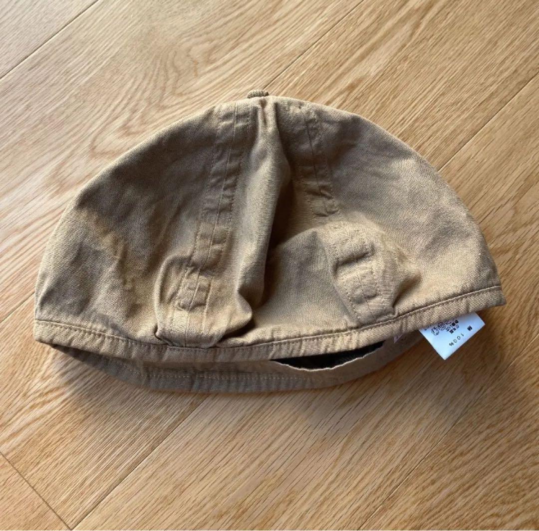 未使用　ポータークラシック　ベレー帽　ハンチング　キャスケット　帽子　ベージュ