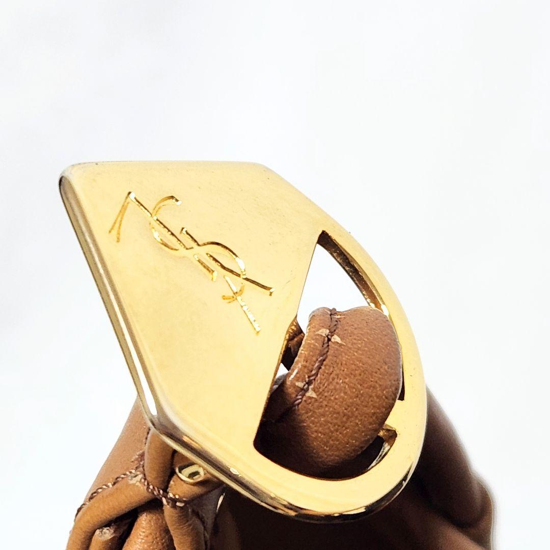 イヴサンローラン★YVES SAINT LAURENT★巾着ショルダー★ポーチ付