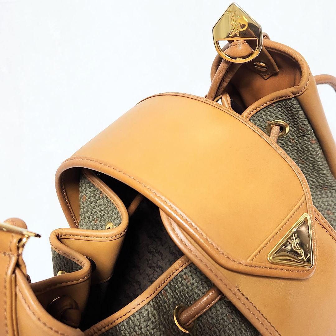 イヴサンローラン★YVES SAINT LAURENT★巾着ショルダー★ポーチ付