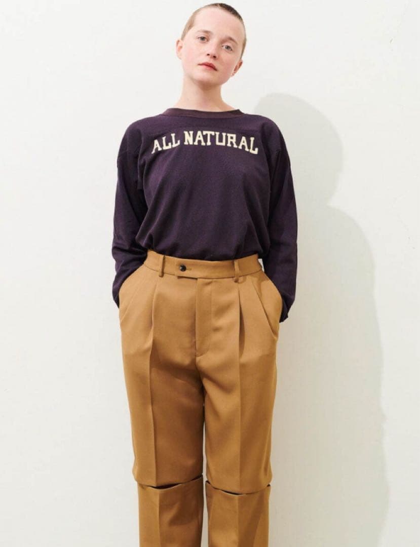 INSCRIRE アンスクリア ナンバリング フットボール L\S TEE