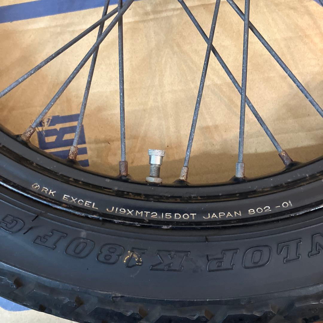 グラストラッカービッグボーイNJ47Aより取外し　ホイールセット