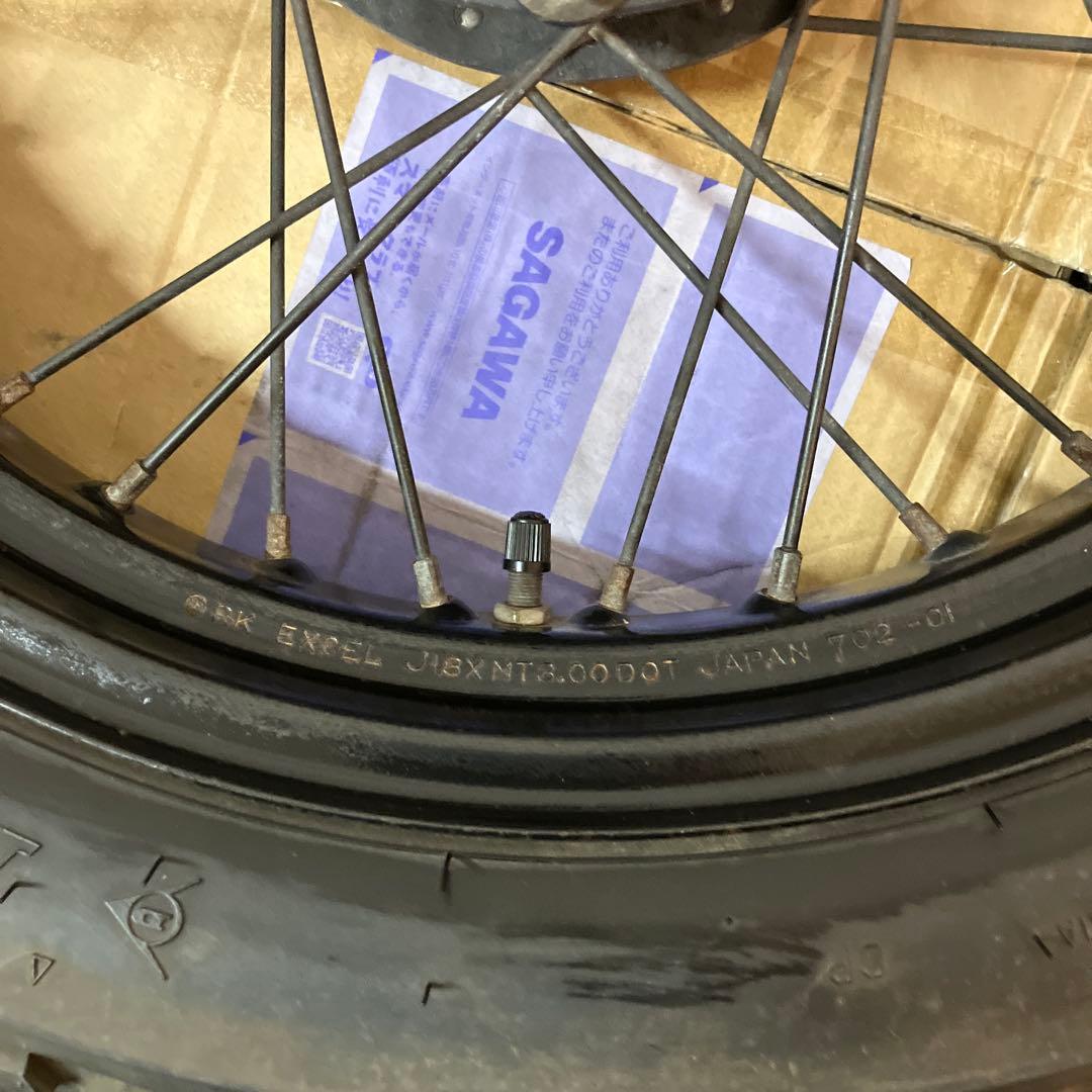 グラストラッカービッグボーイNJ47Aより取外し　ホイールセット