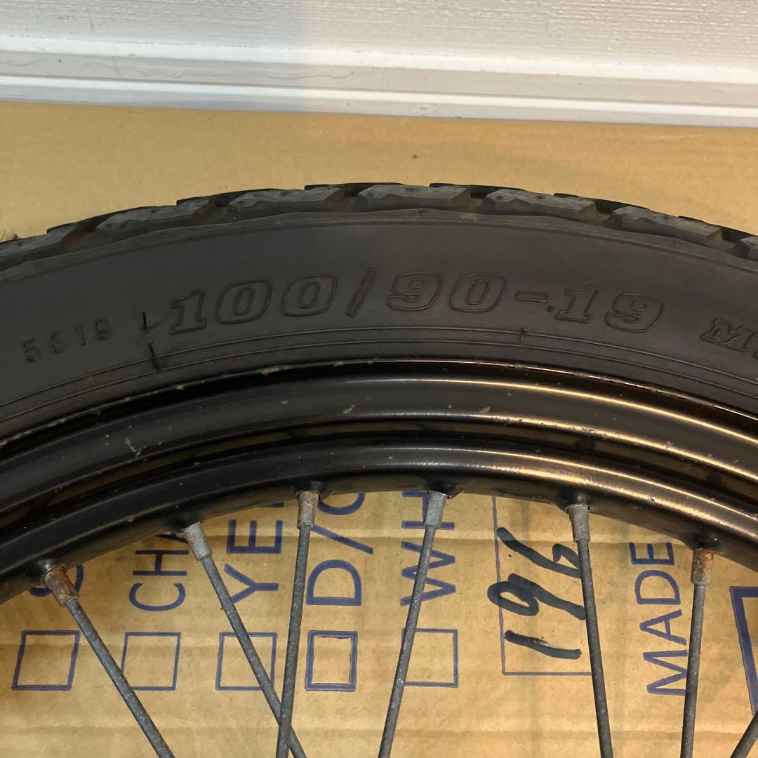 グラストラッカービッグボーイNJ47Aより取外し　ホイールセット