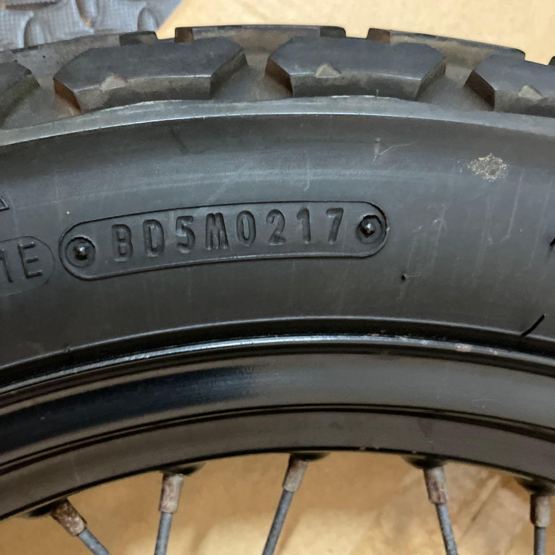 グラストラッカービッグボーイNJ47Aより取外し　ホイールセット