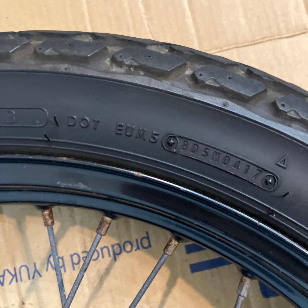 グラストラッカービッグボーイNJ47Aより取外し　ホイールセット