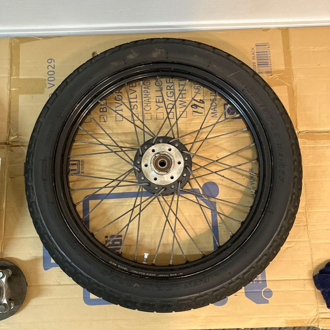 グラストラッカービッグボーイNJ47Aより取外し　ホイールセット