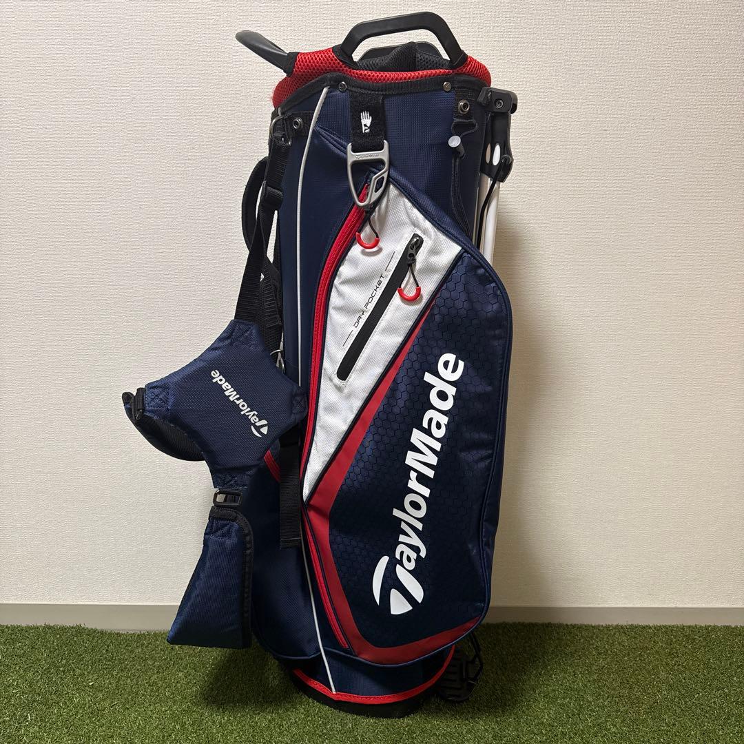 美品! TaylorMade テーラーメイド キャディバッグ スタンド式