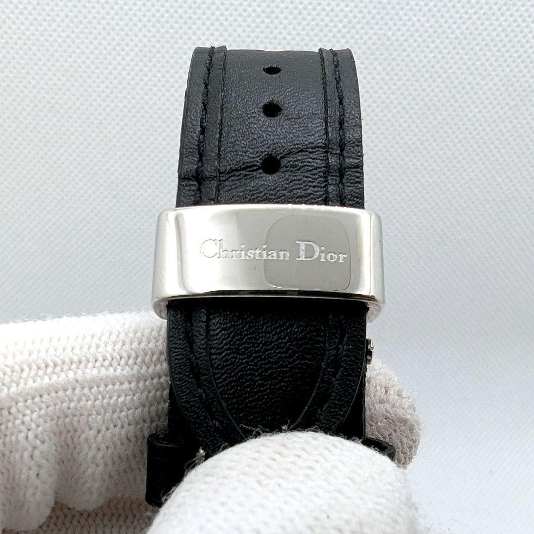 Christian Dior リヴァ ダイヤベゼル クロノグラフ 腕時計 不動